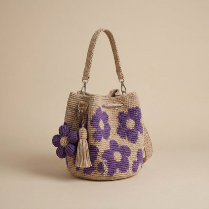 Crochet Flower Bag