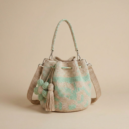 Crochet Flower Bag